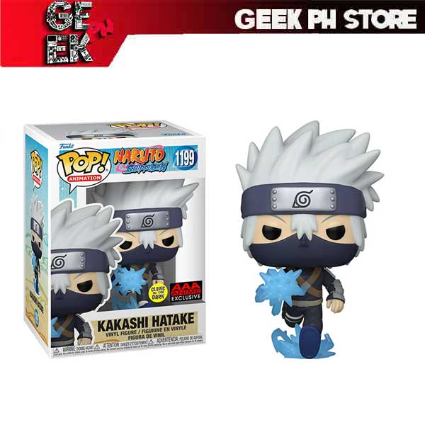 Funko Pop Animation Naruto: Shippuden Young Kakashi Hatake with Chidori Glow-in-the-Dark AAA Anime Exclusive sold by Geek PH Store