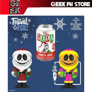 Funko Vinyl Soda: The Nightmare Before Christmas Santa Jack w/CH (BLKLT)(IE) CASE OF 6 sold by Geek PH Store