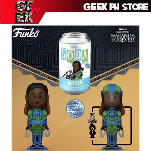 Funko Vinyl SODA: Black Panther Wakanda Forever - Nakia w/CH Special Edition Exclusive CASE OF 6  sold by Geek PH Store