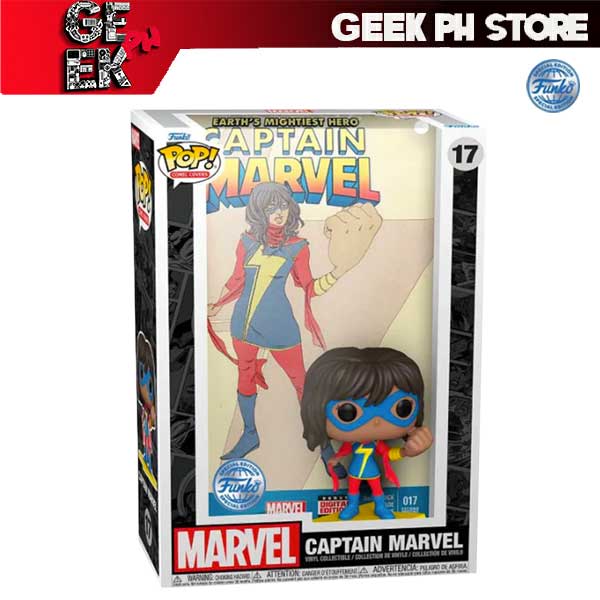 Funko Pop Comic Cover Captain Marvel - Kamala Khan sold by Geek PH Store