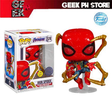 Load image into Gallery viewer, Funko Pop! Marvel: Avengers Endgame- Iron spider Glow in the Dark Special Edition Exclusive sold by Geek PH Store
