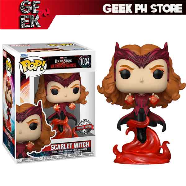 Funko Pop Doctor Strange in the Multiverse of Madness Scarlet Witch Special Edition Exclusive sold by Geek PH Store