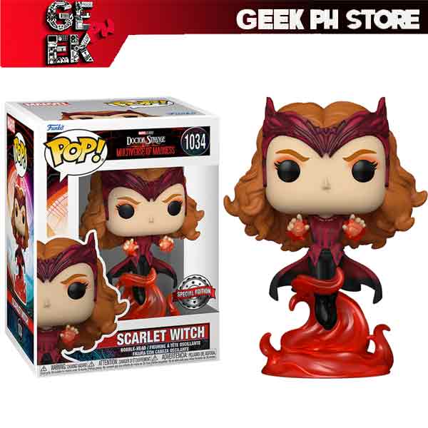 Funko Pop Doctor Strange in the Multiverse of Madness Scarlet Witch Special  Edition Exclusive sold by Geek PH Store