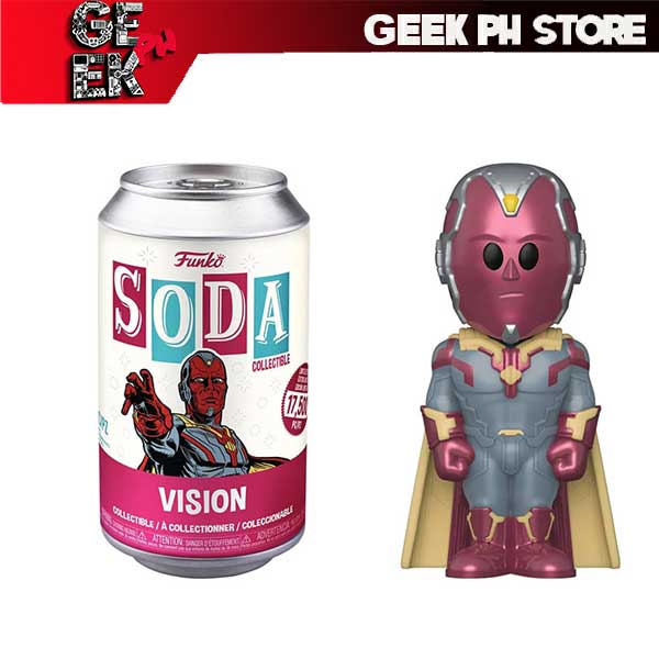 Funko VINYL SODA: MARVEL - VISION W/ CH (IE) sold by Geek PH Store