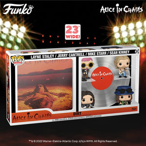 Funko POP ALBUMS Deluxe : Alice in Chains - DIRT (4PK) sold by Geek PH Store