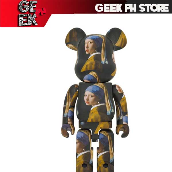 Medicom BE@RBRICK Johannes Vermeer「Girl with a Pearl Earring」1000％ sold by Geek PH Store