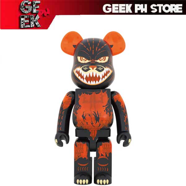 Medicom BE@RBRICK Godzilla from Godzilla vs Destoroyah (Meltdown: Clear orange ver.) 1000% sold by Geek PH Store