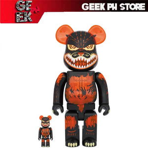 Medicom BE@RBRICK Godzilla from Godzilla vs Destoroyah (Meltdown: Clear orange ver.) 100 & 400% sold by Geek PH Store