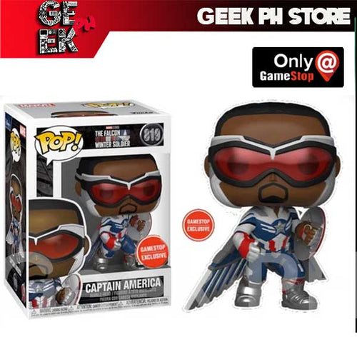 Funko POP! Marvel: The Falcon and the Winter Soldier Captain America Action Pose sold by Geek PH