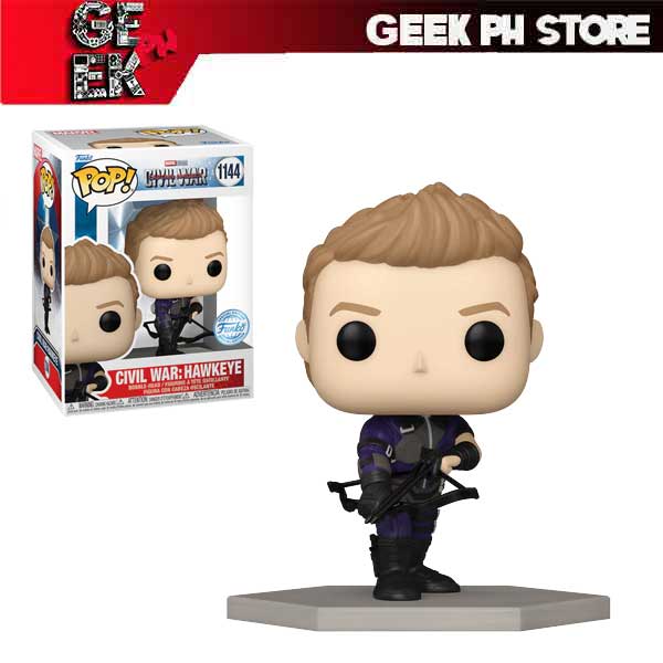 Funko POP! Marvel: Captain America: Civil War – Hawkeye Special Edition Exclusive sold by Geek PH Store