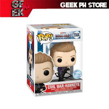 Load image into Gallery viewer, Funko POP! Marvel: Captain America: Civil War – Hawkeye Special Edition Exclusive sold by Geek PH Store