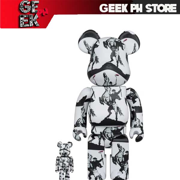 Medicom BE@RBRICK ( BRANDALISED ) BANKSY HIGHWAYMAN 100％ & 400％ sold by Geek PH Store
