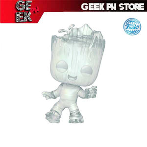 Funko POP: I am Groot - IWUA AS GROOT translucent Special Edition Exclusive sold by Geek PH store