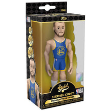 Load image into Gallery viewer, Funko Gold NBA Golden State Warriors Stephen Curry 5-Inch Vinyl Gold Figure sold by Geek PH Store