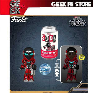 Funko Vinyl Soda Black Panther Wakanda Forever - IronHeart MK2 Special Edition Exclusive CASE OF 6  sold by Geek PH Store