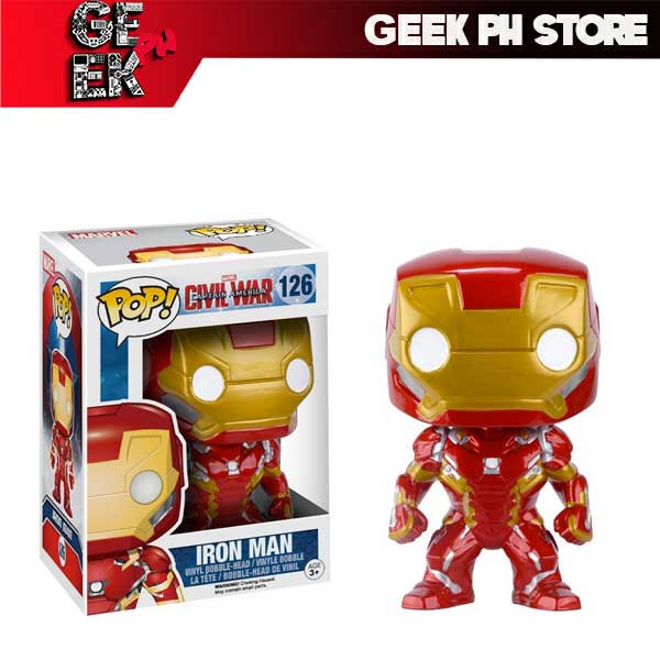 Funko Pop Marvel Captain America Civil War - Iron Man sold by Geek PH Store