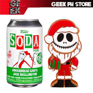 Funko Vinyl Soda The Nightmare Before Christmas - Gingerbread Santa Jack Skellington w/CH(IE) CASE OF 6 sold by Geek PH Store