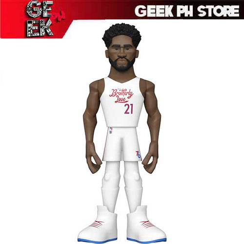 CHASE Funko Gold Vinyl: NBA - Joel Embiid, Philadelphia 76ers 12 inch sold by Geek PH Store