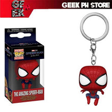 Load image into Gallery viewer, Funko Pocket Pop Keychain Spider-Man No Way Home The Amazing Spider-Man Leaping SM3 sold by Geek PH Store