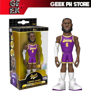 CHASE Funko GOLD NBA Lakers LeBron James (City Uniform) 5-Inch Vinyl Gold Figure sold by Geek PH Store sold by Geek PH Store