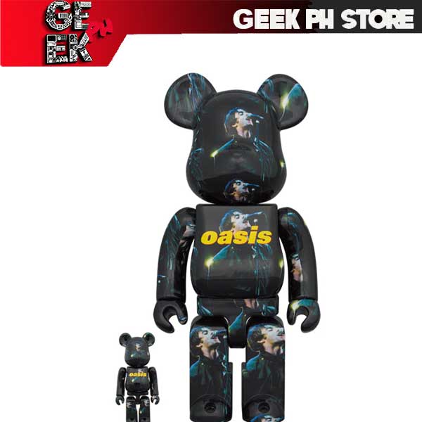 Medicom BE@RBRICK OASIS KNEBWORTH 1996 (Liam Gallagher) 100% & 400% sold by  Geek PH Store