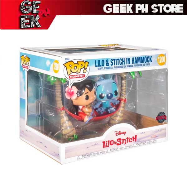 Funko POP Moment: Lilo & Stitch in Hammock Special Edition Exclusive sold by Geek PH Store