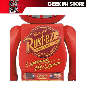 Medicom BE@RBRICK LIGHTNING McQUEEN 1000% sold by Geek PH Store