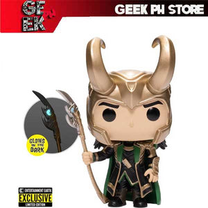 Funko Pop! Marvel Avengers Loki with Scepter (Entertainment Earth Exclusive) sold by Geek PH Store