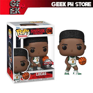 Funko Pop Stranger Things Season 4 - Lucas with Jersey Special Edition Exclusive sold by Geek PH Store