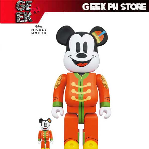 Medicom BE@RBRICK MICKEY MOUSE The Band Concert 100% & 400% sold by Geek PH