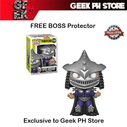 Funko Pop Teenage Mutant Ninja Turtles II : Secrets of the Ooze - Shredder Metallic Exclusive to Geek PH Store