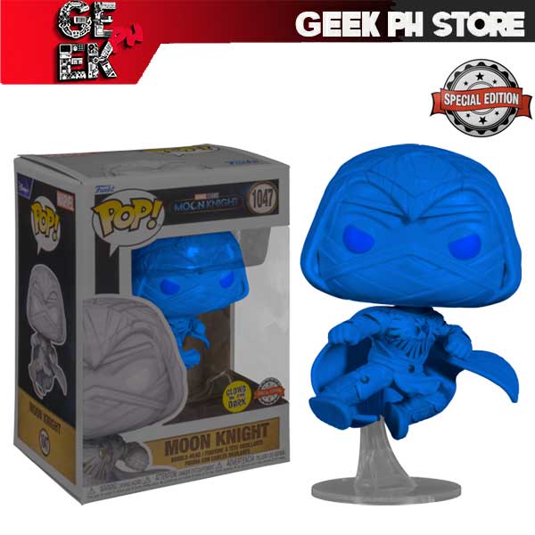 Funko Pop Moon Knight (2022) - Moon Knight Jumping Glow in the Dark Special Edition Exclusive sold by Geek PH Store
