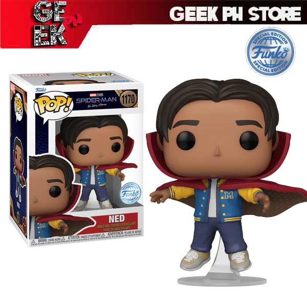 Funko Pop Spider-Man: No Way Home Ned with Cloak Special Edition Exclusive sold by Geek PH Store
