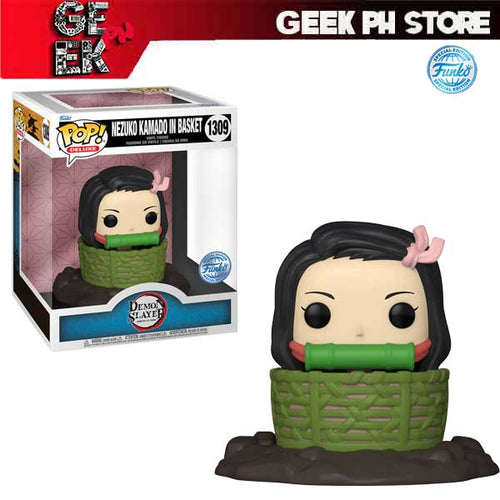 Funko POP Deluxe: Demon Slayer - Nezuko in Basket Special Edition Exclusive sold by Geek PH