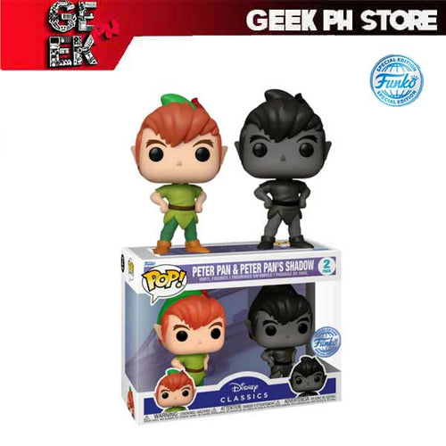 Funko  POP Disney: Peter Pan - 2 pack Peter Pan w/Shadow Special Edition Exclusive sold by Geek PH Store