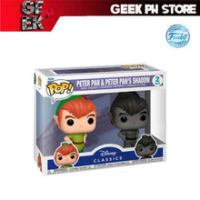 Load image into Gallery viewer, Funko  POP Disney: Peter Pan - 2 pack Peter Pan w/Shadow Special Edition Exclusive sold by Geek PH Store