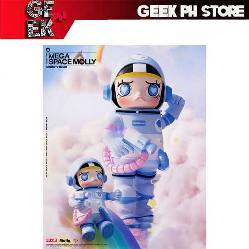 Pop Mart Care Bears Mega Collection - 400% + 100% Space Molly x Grumpy Bear sold by Geek PH