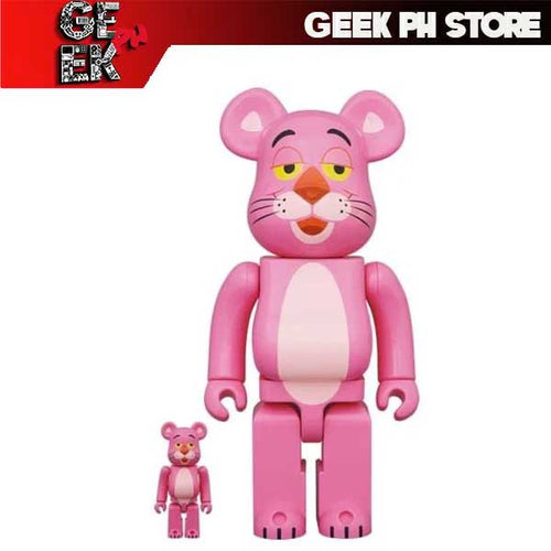 Medicom BE@RBRICK Pink Panther 400 and 100% Bearbrick sold by Geek PH Store
