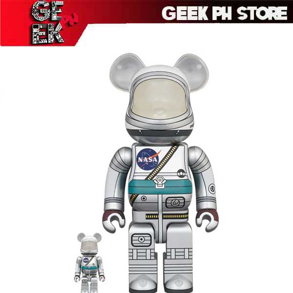 Medicom BE@RBRICK PROJECT MERCURY ASTRONAUT 100％ & 400％