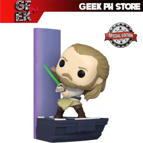 Funko Funko POP Deluxe: Star Wars Dual of the Fates - Qui Gon Special Edition Exclusive sold by Geek PH Store