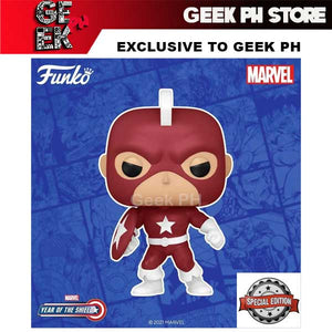 Funko Pop! Marvel: Year of The Shield - Red Guardian ( Exclusive to Geek PH Store ) with FREE Boss Protector