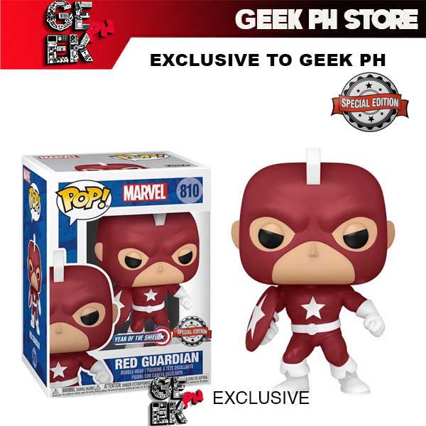 Funko Pop! Marvel: Year of The Shield - Red Guardian ( Exclusive to Geek PH Store ) with FREE Boss Protector