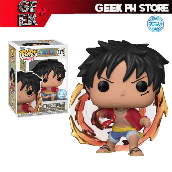 Funko POP Animation: One Piece - Red Hawk Luffy Special Edition Exclusive sold by Geek PH