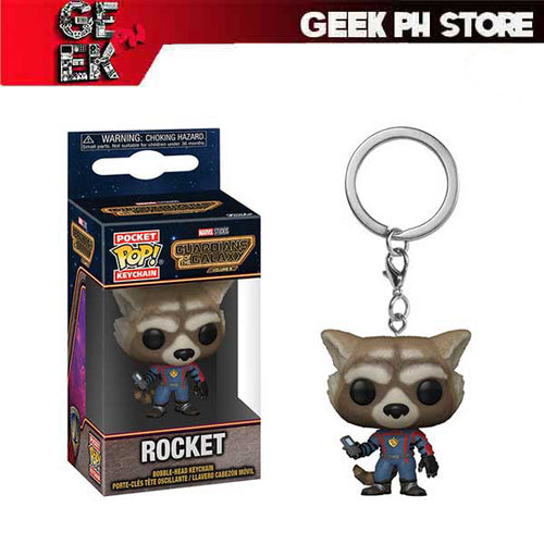 Funko Pocket Pop Keychain Guardians of the Galaxy Volume 3 Rocket sold by Geek PH Store