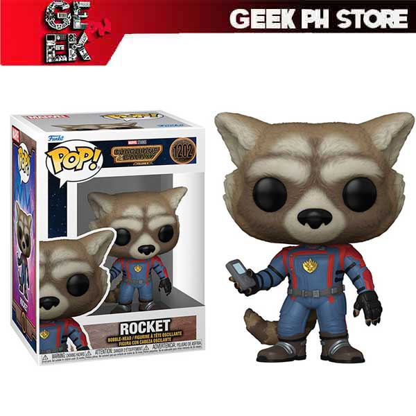 Funko Pop Marvel Guardians of the Galaxy Volume 3 Rocket sold by Geek PH Store
