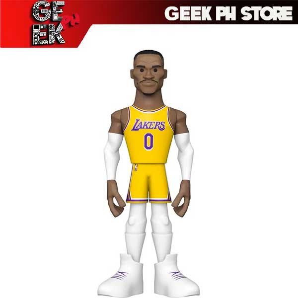 Funko Gold NBA Lakers Russell Westbrook (City Edition 2021) 5-Inch Vinyl Gold sold by Geek PH Store