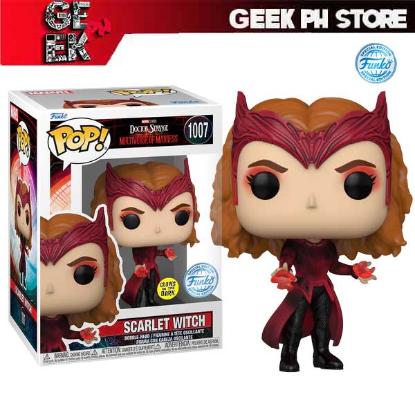 Funko POP Marvel: DSMM- Scarlet Witch Glow in the Dark Special Edition Exclusive sold by Geek PH store