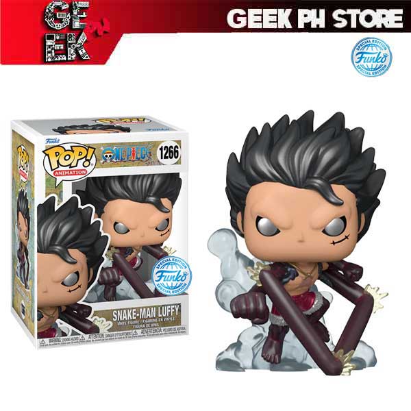 Funko POP Animation: One Piece - Snake Man Luffy Metallic Special Edition Exclusive sold by Geek PH Store