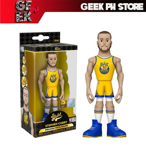 CHASE Funko GOLD NBA Warriors Stephen Curry (City Uniform) 5-Inch Vinyl Gold Figure sold by Geek PH Store sold by Geek PH Store