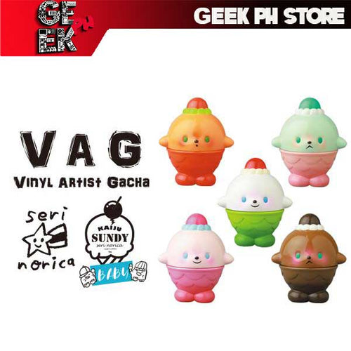 MEDICOM VAG VINYL ARTIST GACHA BOX SERIES 26   Kaiju Sundy Baby by Seri Norica